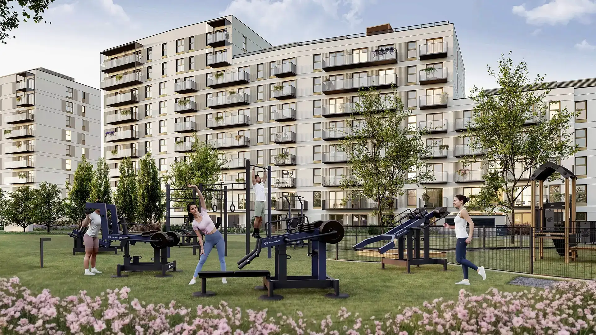 Murapol RiverSide – 2-pokojowe mieszkanie z ogródkiem | 41,27 m² | Wrocław